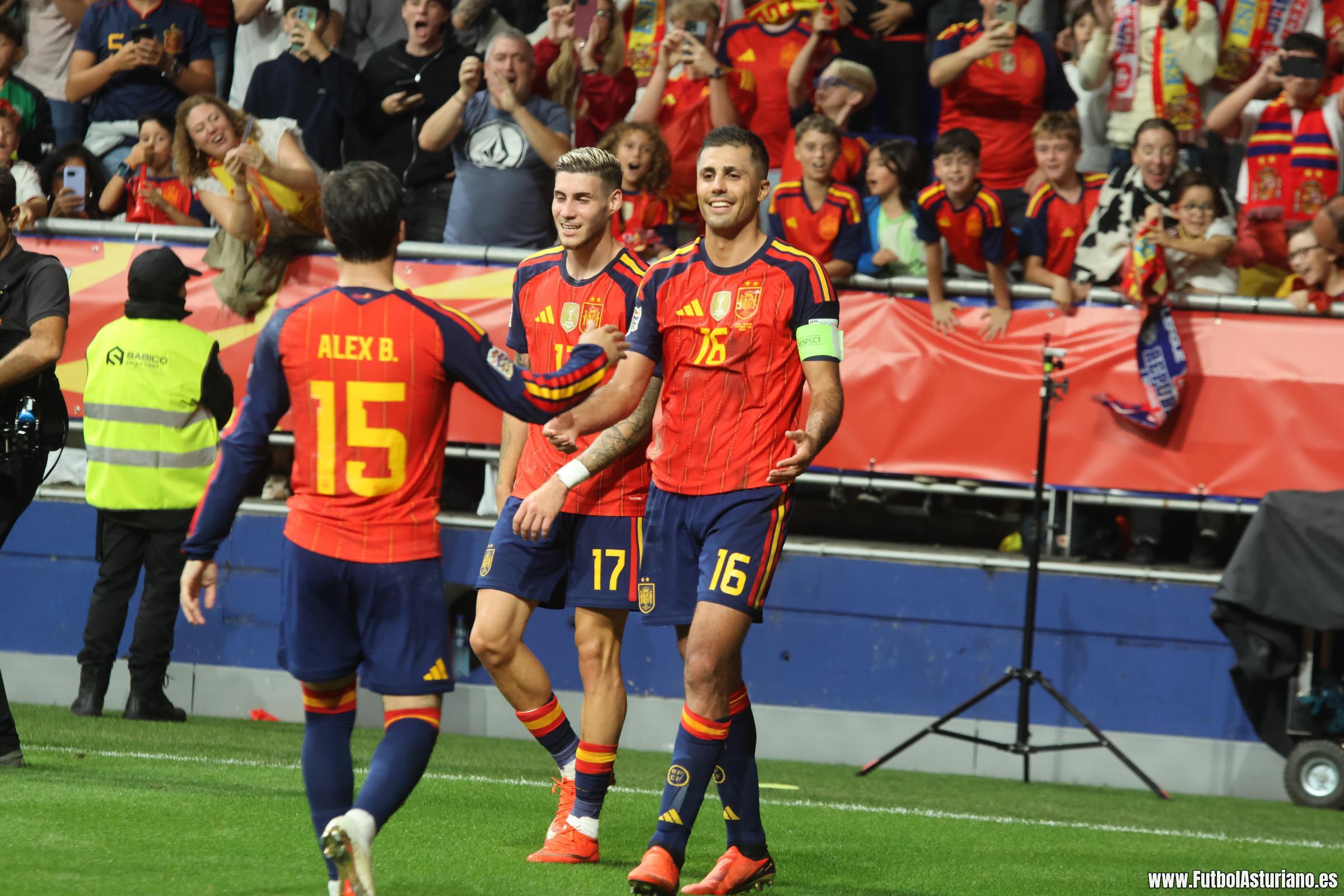Asturias goza con la Selección