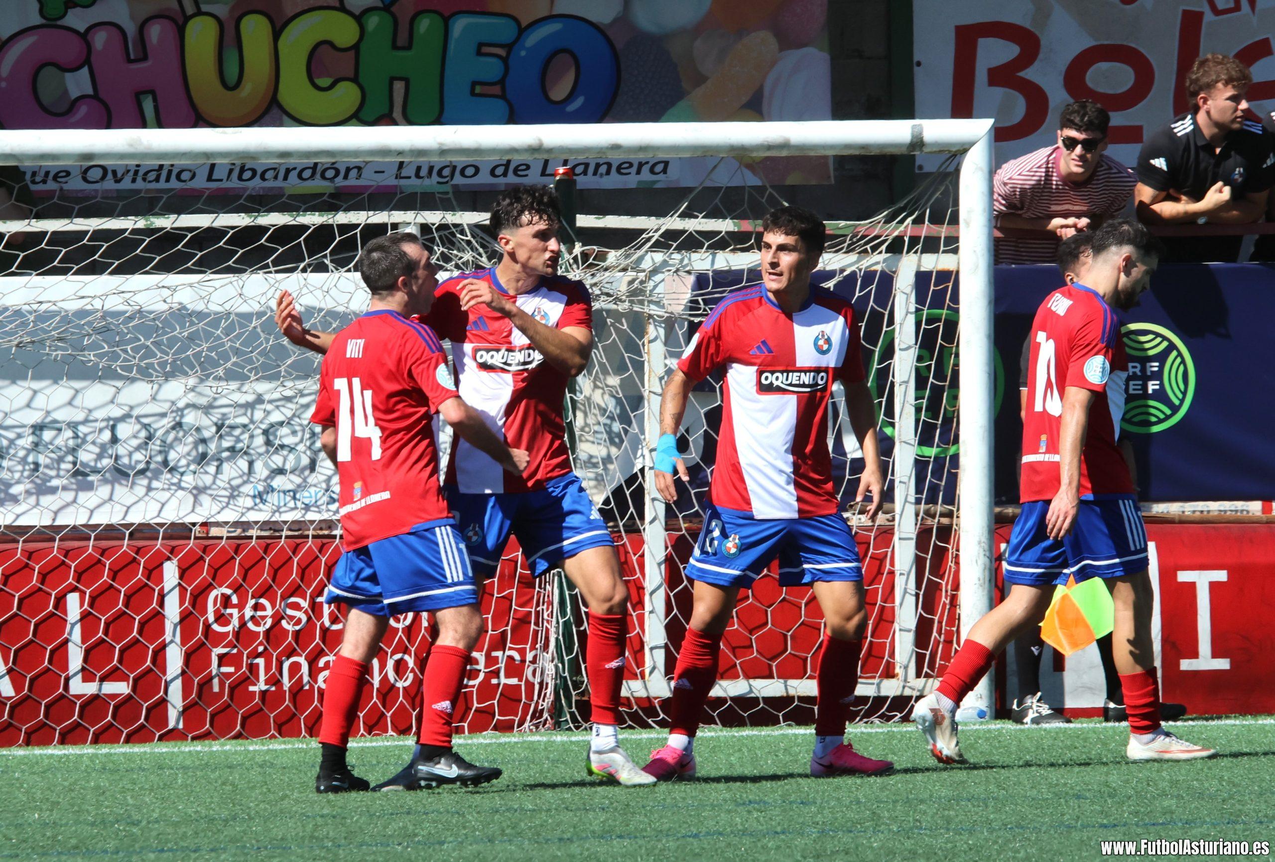 El Llanera remonta, gana y cede el farolillo rojo al Rayo Cantabria