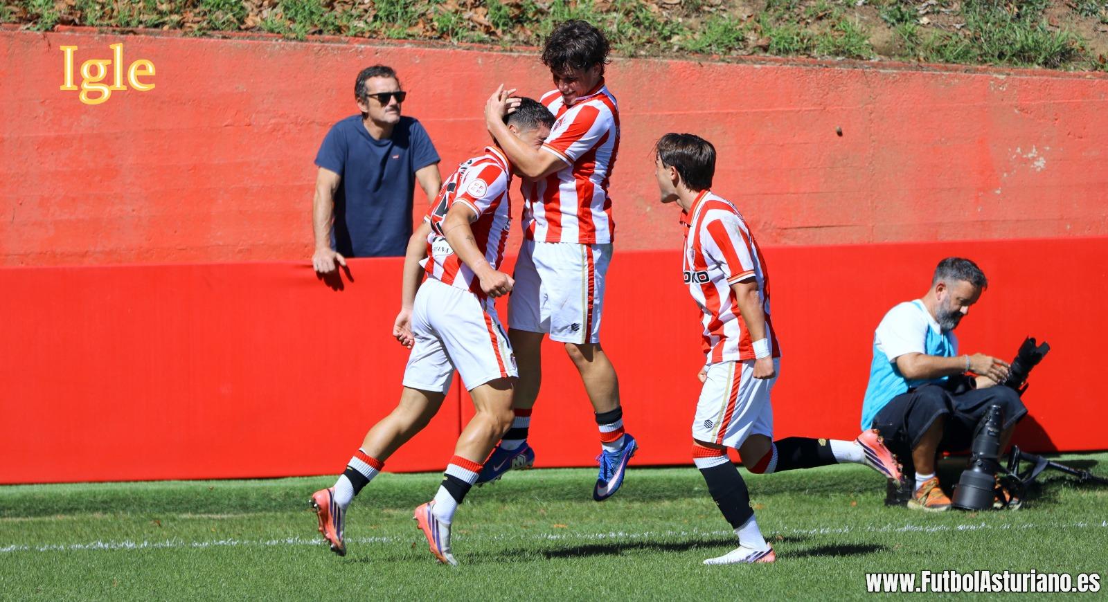 Un golazo de Pablo García mantiene el pleno del Sporting Atlético