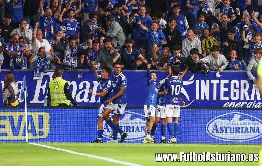 El Oviedo gana el derbi y sorpassa al Sporting