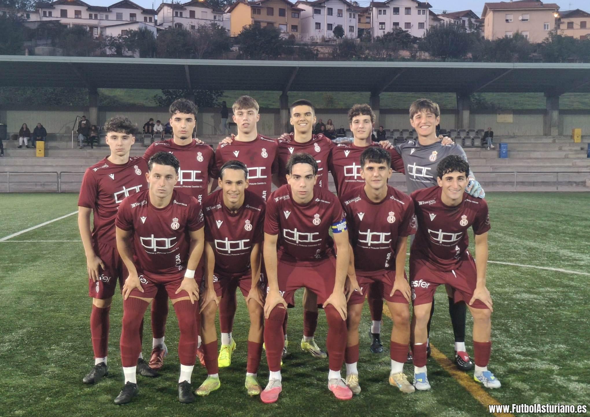 El Avilés ‘B’ gana en San Claudio y duerme líder