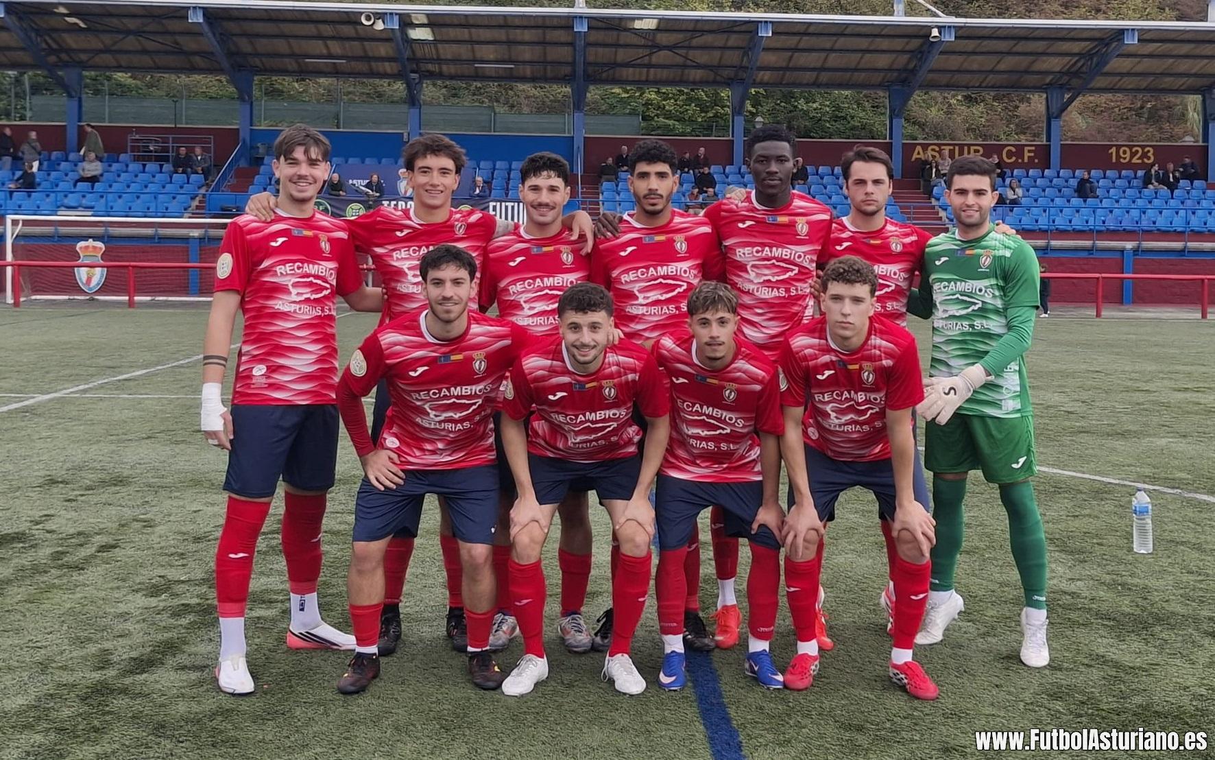 El Astur encadena su cuarto empate consecutivo ante el Condal