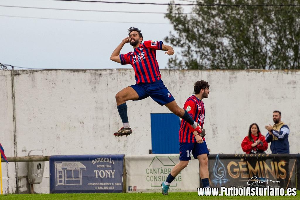 Tarde de goles en San Pedro y hat trick de Enol Lanza