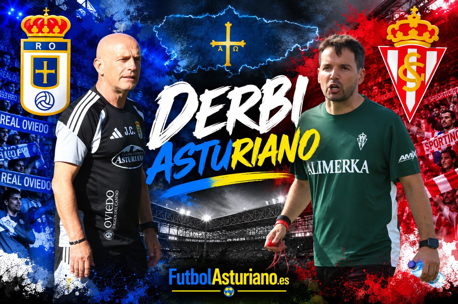 Oviedo y Sporting se reencuentran en un derbi de estrenos