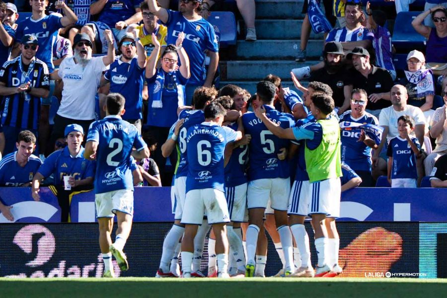 Un sólido y efectivo Oviedo golea en Pucela