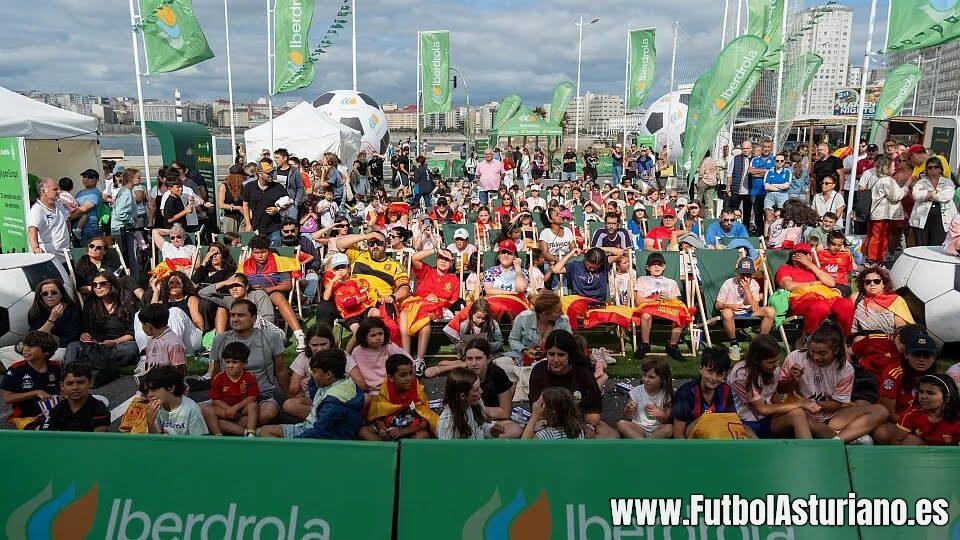 Oviedo con la Selección Femenina