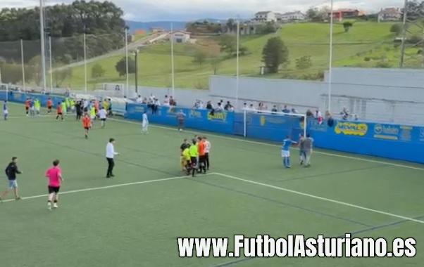 Clausurado un partido el campo del Peñamellera por los incidentes del domingo